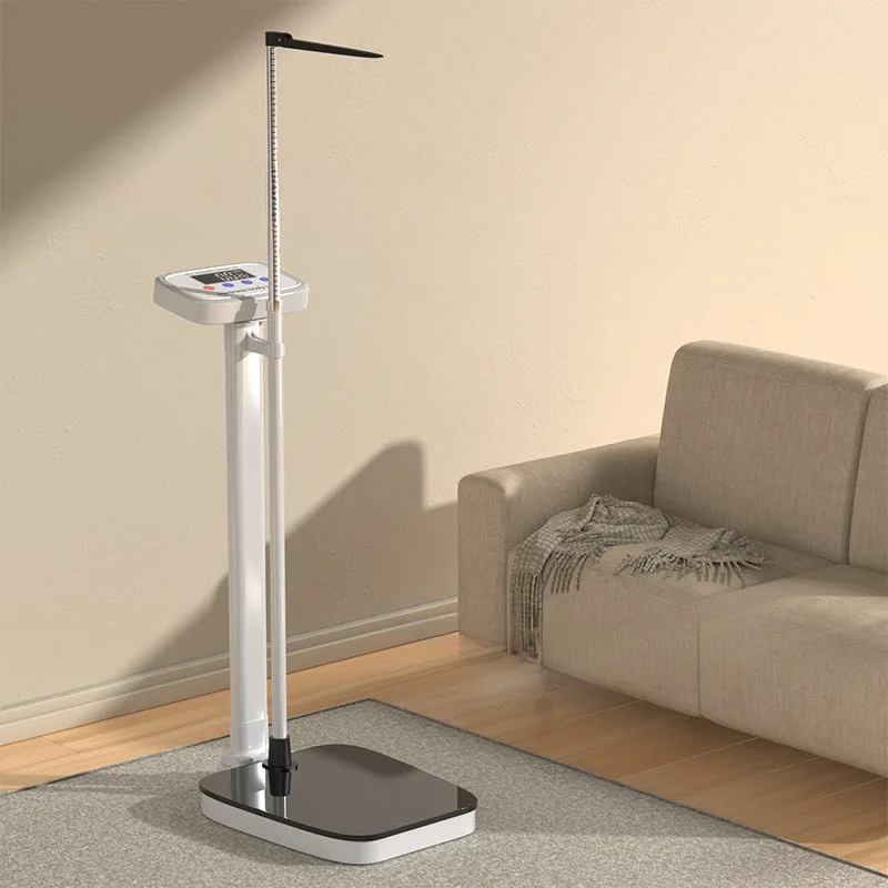 Pupil Weight Scale 200kg Capacity 190 High Accuracy Height and Body Fat Meter Wall Digital Measure Hospital Medical Health Scale