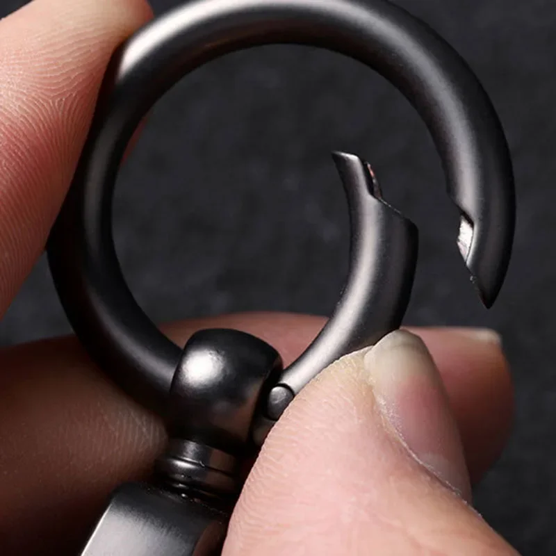 الجلد المدبوغ حلقات المفاتيح حامل سلسلة مفاتيح السيارة قلادة لميتسوبيشي Ralliart لانسر كورديا باجيرو أوتلاندر L200 EVO كولت جالانت #6