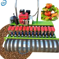 agriculture machinery gasoline motor driven seeder machine seed planter hand push manual  super seeding planting