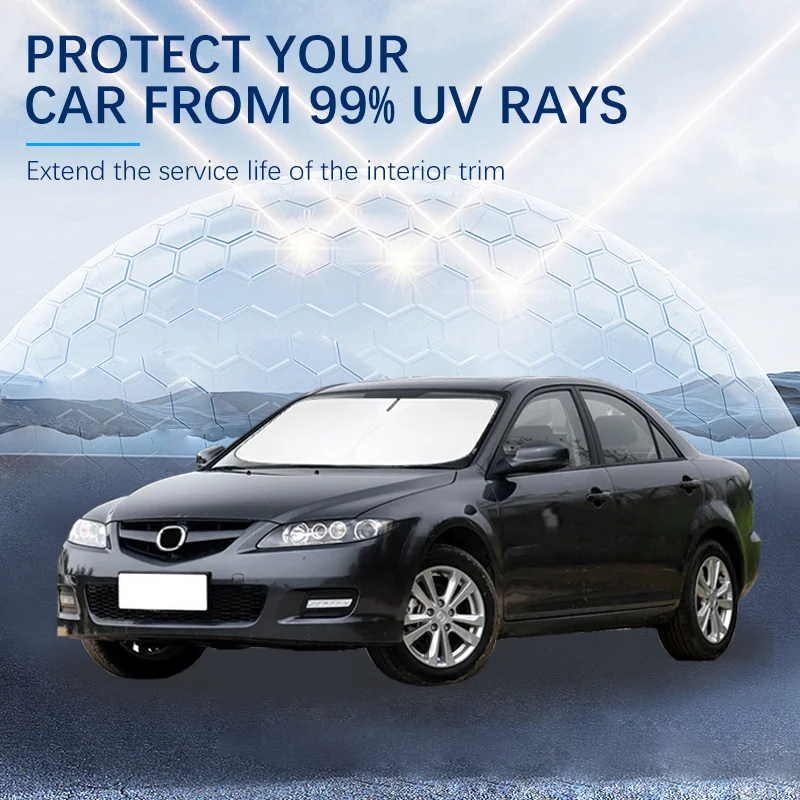 Солнцезащитный козырек на лобовое стекло для Mazda CX60 CX-60 CX 60 2020-2023 2024, солнцезащитный козырек, защитные блоки, УФ-лучи