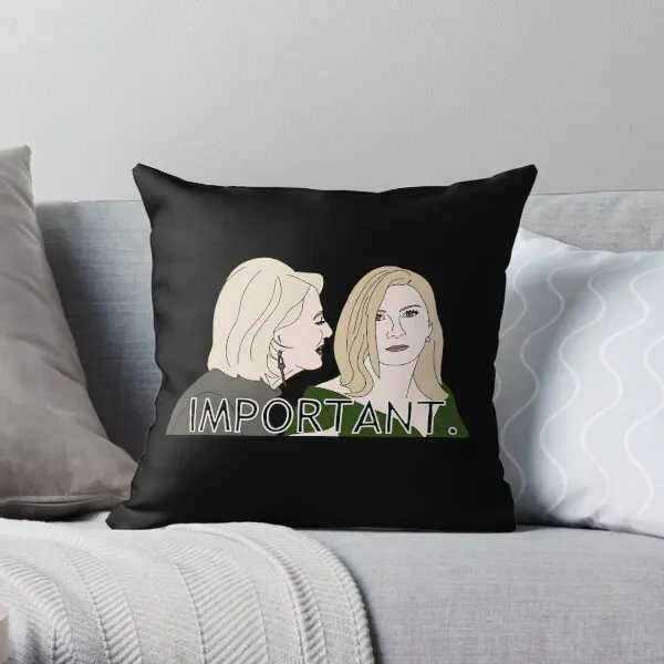 Dorinda And Ramona  Printing Throw Pillow Cover Case Office Car Sofa Square Fashion Soft Decorative Pillows not include One Side