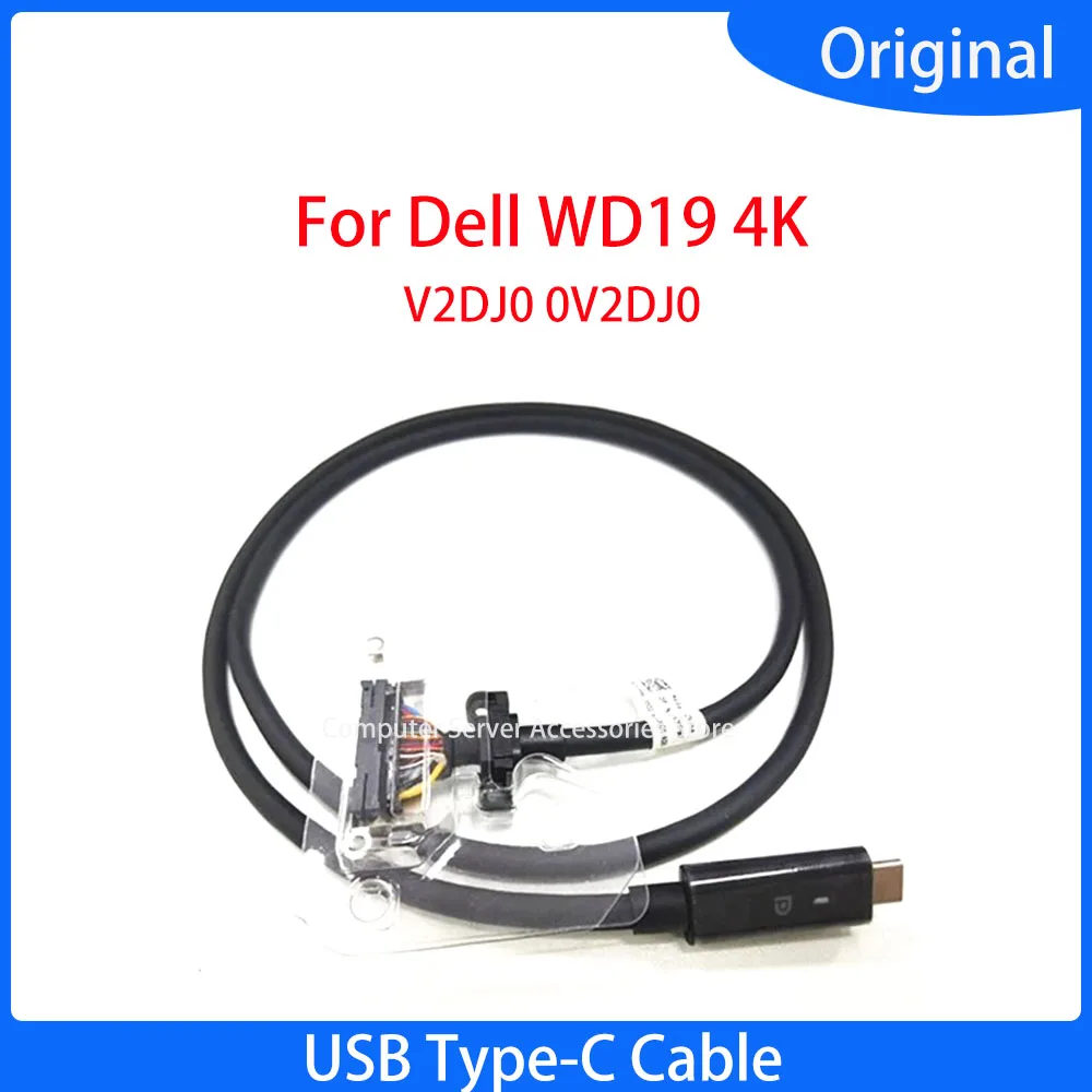 

Новинка для док-станции Dell WD19 4K, сменный кабель V2DJ0 0V2DJ0, кабель USB Type-C, сменный кабель док-станции, оригинальный