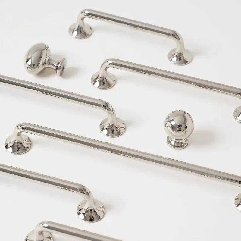 ZIMIR French minimalist furniture handle, suitable for kitchens, drawers, wardrobes, made of zinc alloy material