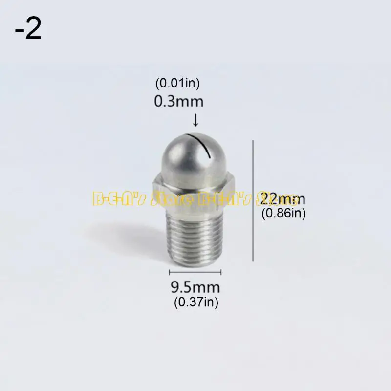 Y1AD Heavy Duty Nonrust Steel Slot Nozzle For High Pressure Industrial Applications And Continuous Operation