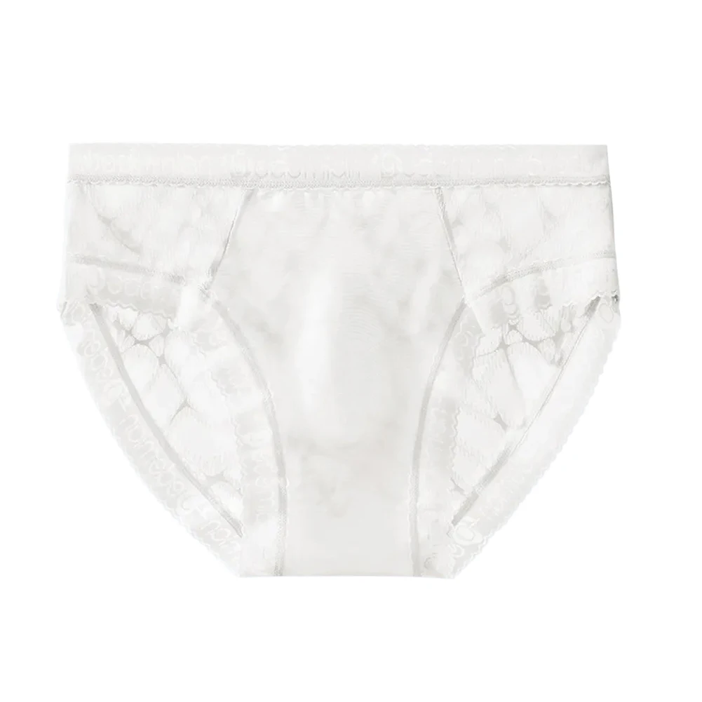 1pc Fashion Mens Panties Lace Mesh Pouch Seamless Underwear Lingerie Comfortable See Through Briefs Man Intimates - Image 5
