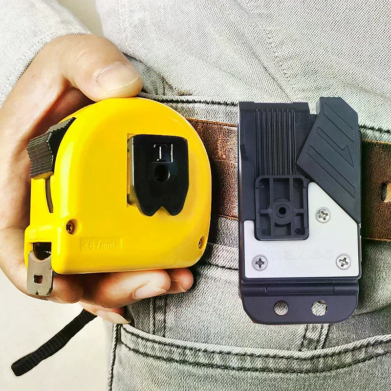 1pc Wrench Drill Holder Tape Electric High Quality Quick Hanging Waist Hammer Belt New Hanger Universal Measure Buckle Tool
