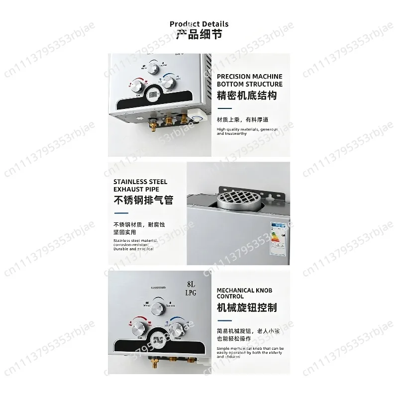 Four-head Gas Stove Multi-burner Cooking Utensils Stainless Steel Gas Stove Table Embedded Dual-purpose Gas Stove