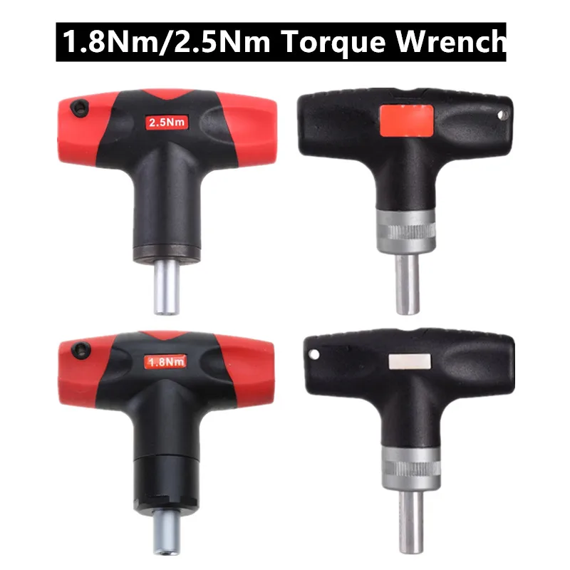 1.8Nm/2.5Nm For Professional T-Handle Preset Torque Wrench Safe And Fast Hex Socket Torque Wrench Suitable For 3D Printer Nozzle