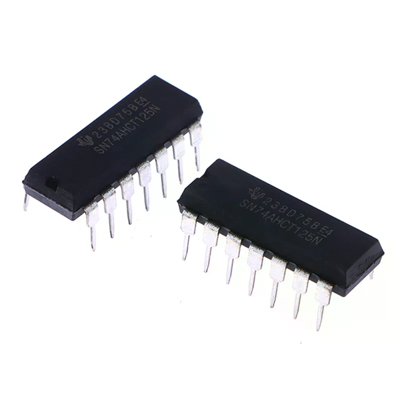 /TPz/SN74AHCT125N 74AHCT125 74AHCT125N In-line DIP-14 Logic Chip 5pcs/lot