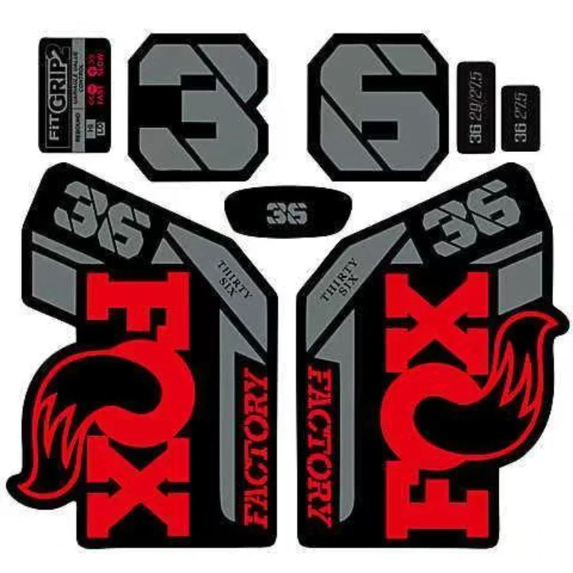 1 Set MTB/Road Bike Fork Reflective Sticker – Durable Safety Decal for Bicycle Fork Reflective Cycling Accessory