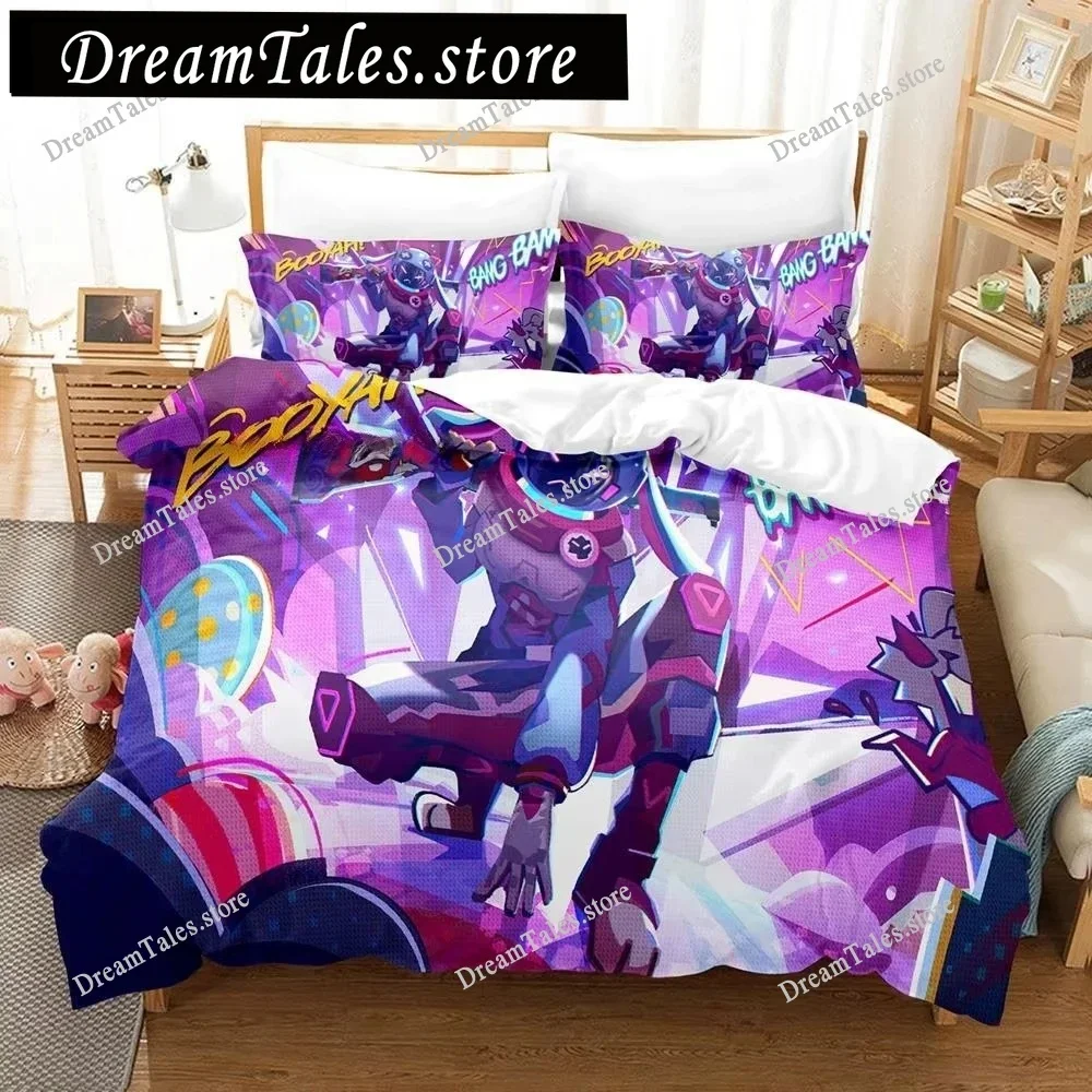 Warrior Game Garena Free Fire Bedding Set Boys Girls Twin Queen Size Duvet Cover Pillowcase Bed Kids Adult Home Textileextile