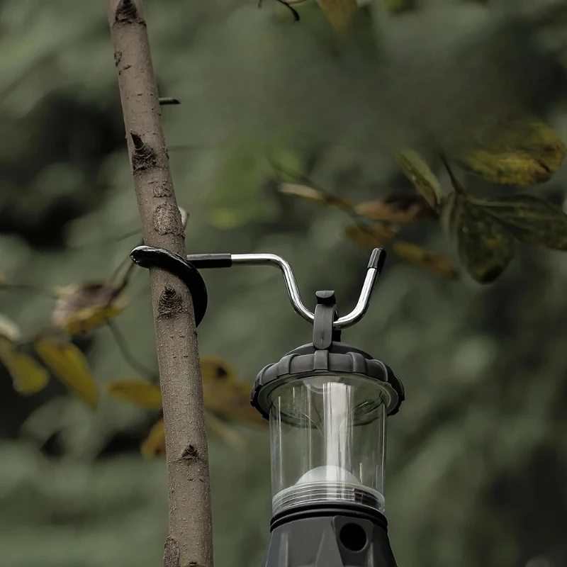Stainless Steel Light Stand Holder Hooks Portable Tent Pole Lamp Hanger Hunting Fishing Lantern Hanger No-drill balcony hooks - view 4