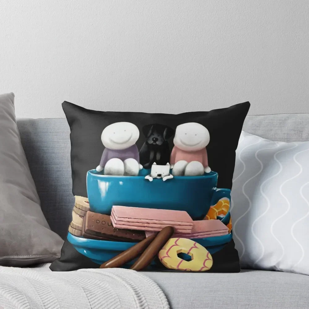 Doug Hyde Throw Pillow Cushion Cover Pillows Aesthetic pillow