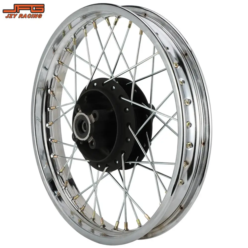 Rear Wheel Hubs Motorcycles Accessories Wheels Rim Hub Sets For Hawk 250 Hawk250 Mini Street Dirt Pit Bike Motocross Alloy Steel