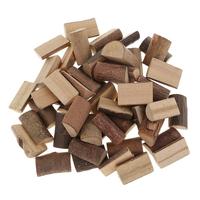 50 Pack Natural Rustic Wood Half Cut Log Slices Tree for Diy Craft Wedding Party Wood Working Wedding Centerpieces Decoration