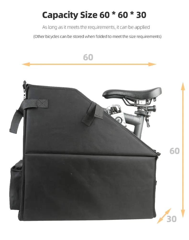 Tragbare Faltrad Lagerung Box Für Brompton Staubdicht Wasserdichte Box Auto Stamm Transport Lagerung Box – Detail 5