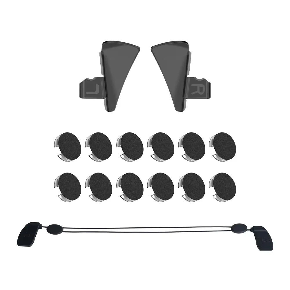 HiBloks Naklejki/Osłony przeciwsłoneczne do RayBan Meta Wayfarer Skyler Headliner GEN1 & GEN 2, Sznurek do okularów, Akcesoria do okularów — zdjęcie produktu 6