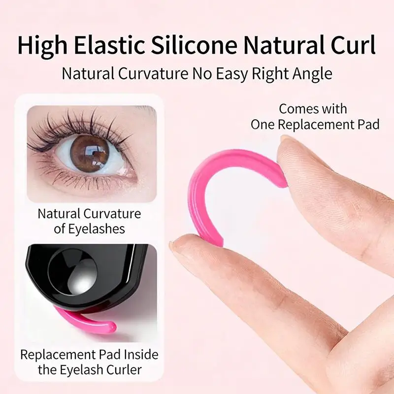 Universal Eyelash Curler – Natural Lift Clip for All Eyelash Shapes, Professional Eye Makeup Tool for Enhanced Curl & Volume