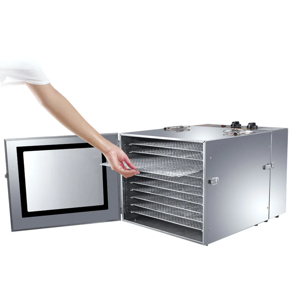 Commercial ผลไม้และผัก Dehydrator อาหารเครื่องเป่าในครัวเรือนยาอาหาร Dehydrator สแตนเลส Dehydration Air Dryer
