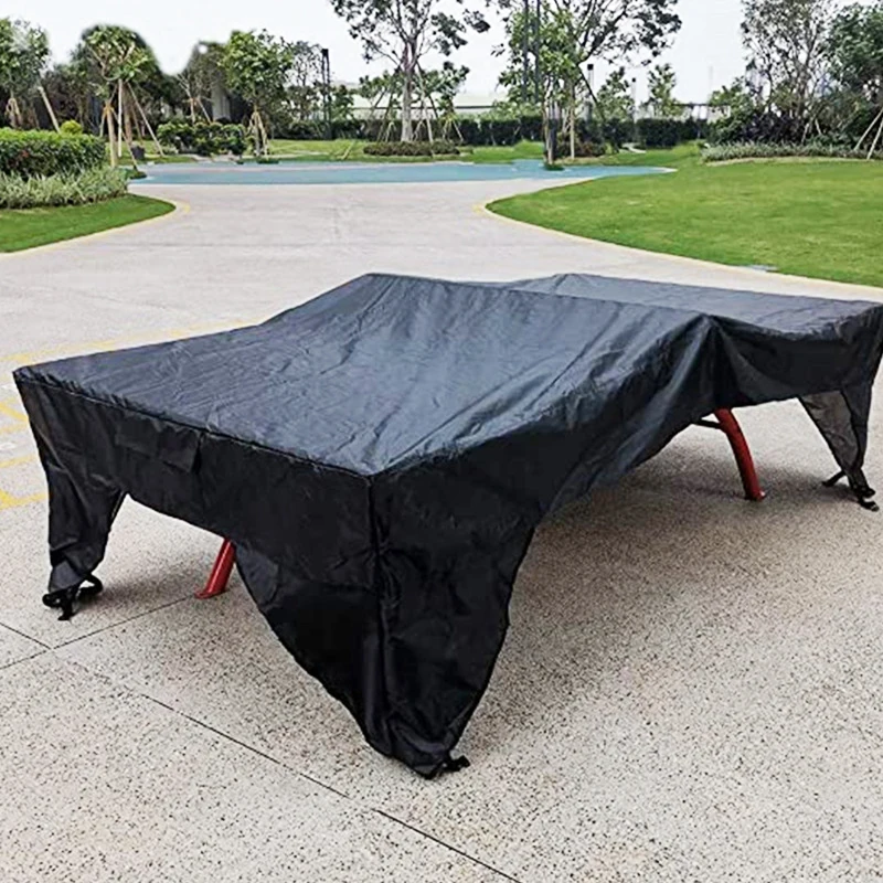 190T/210D Ping Pong Table Cover Outdoor Indoor Waterproof Tennis Table Cover Storage Protect Dustproof Protector Furniture Case