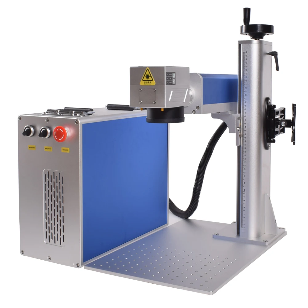 Auto Focus JPT 100W MOPA Fiber Laser Marking Machine for Metal Engraving Cutting 100W JPT 60W MOPA 1064nm EU STOCK 110x110MM