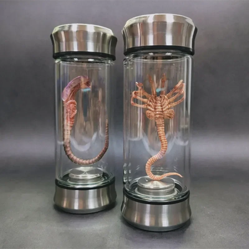 

Alien Jar Xenomorph Specimen Facehugger Embryo Glass Jar Movie Prop Replica