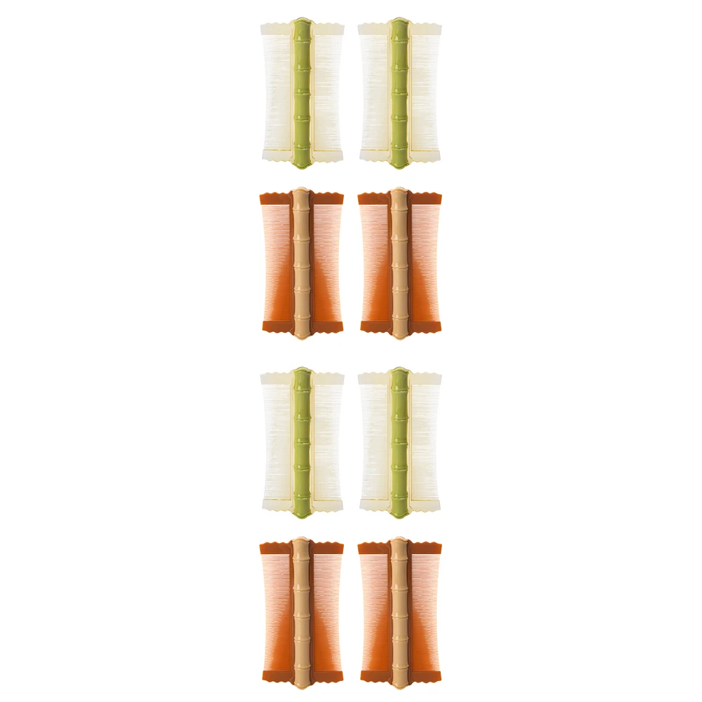 

8pcs Anti-Static Double-Sided Comb For Dandruff Removal Fine Tooth Hair Comb Scalp Massage Barber Flea Combing Tool