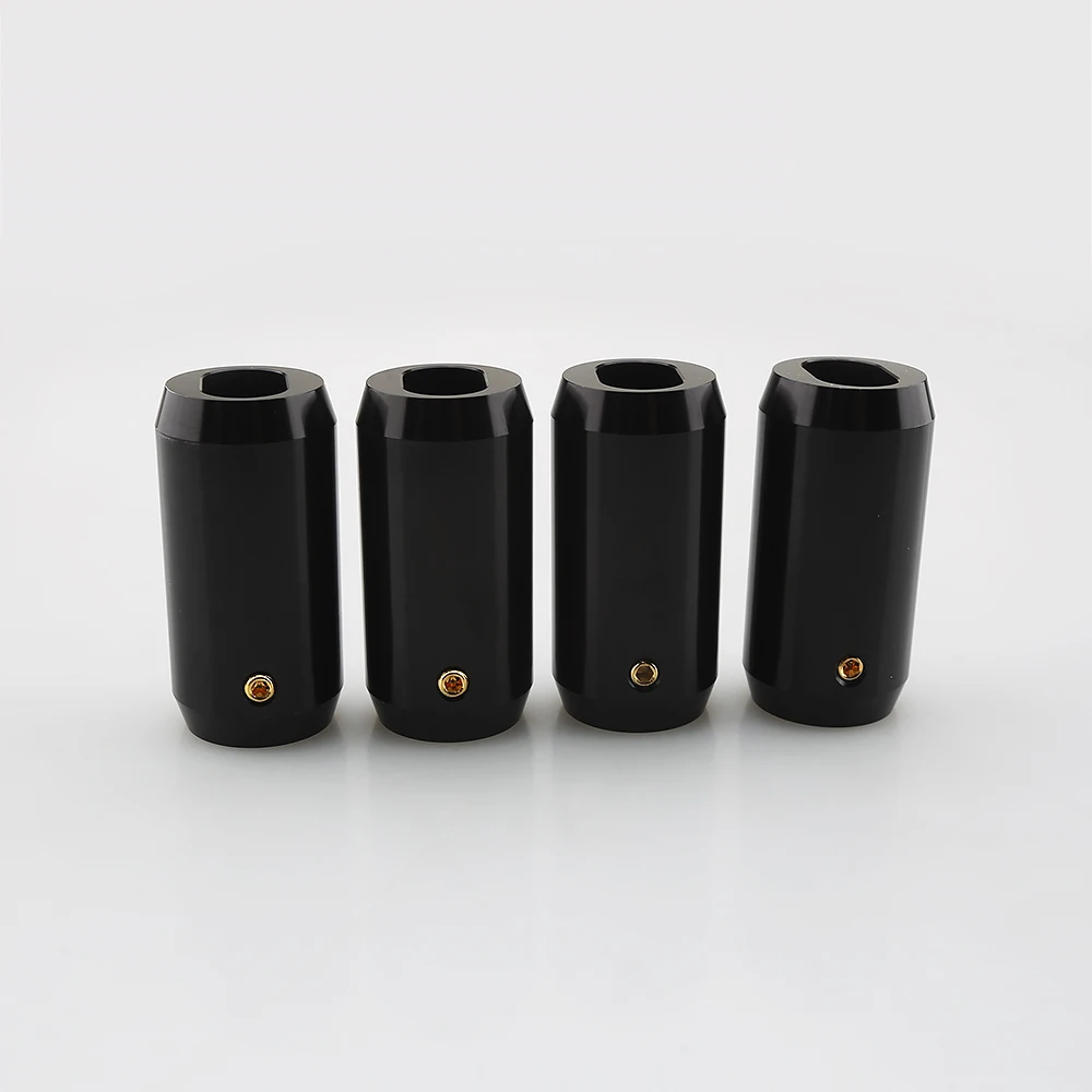 New 4X AY01B Pants Boot Y Splitter 1 to 2 Bi-Wire Splitter Audio DIY Wire Connector Black Speaker Cable Wire Pants Boots