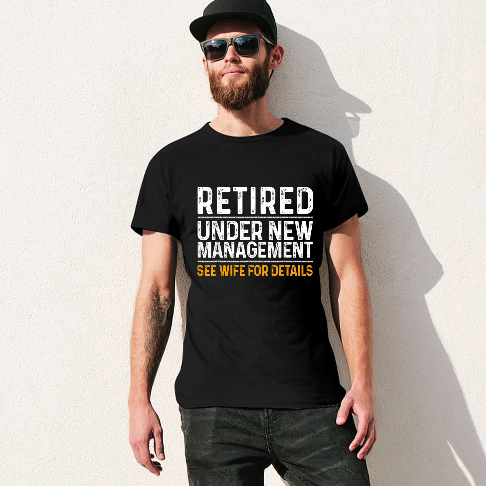 100% Cotton Funny Retirement Design Men Dad Retiring Party Humor Lovers Men\'s T-Shirt Streetwear Casual Harajuku Summer Tee