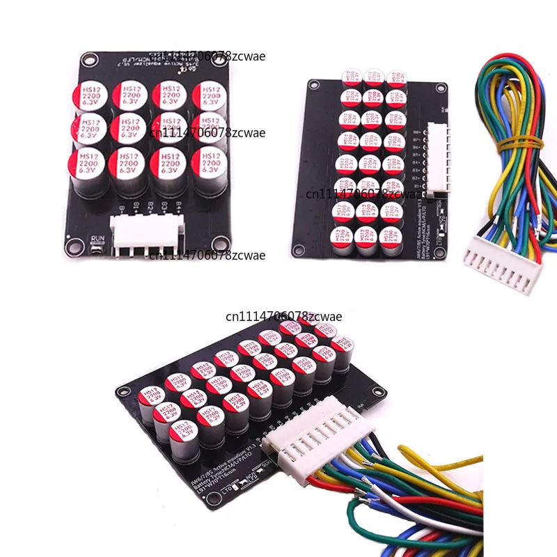 ZOCI-FOR 3S-21S Lithium Battery Active Balancer Board, 5mV Precision Equalization Module for Ternary & LiFePO4 Battery Pack