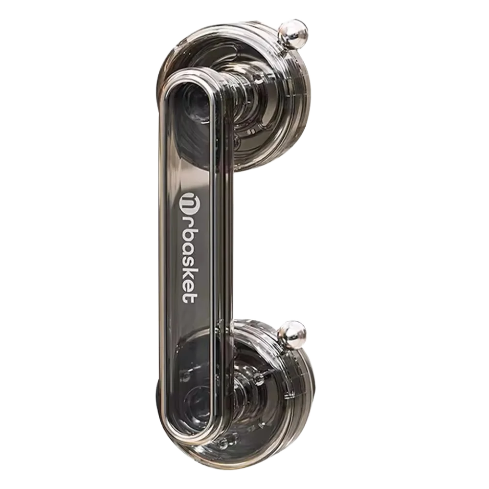 High-quality Anti-slip Suction Cup Handrail Waterproof Removable Bathroom Grab Reusable Glass Door Handle