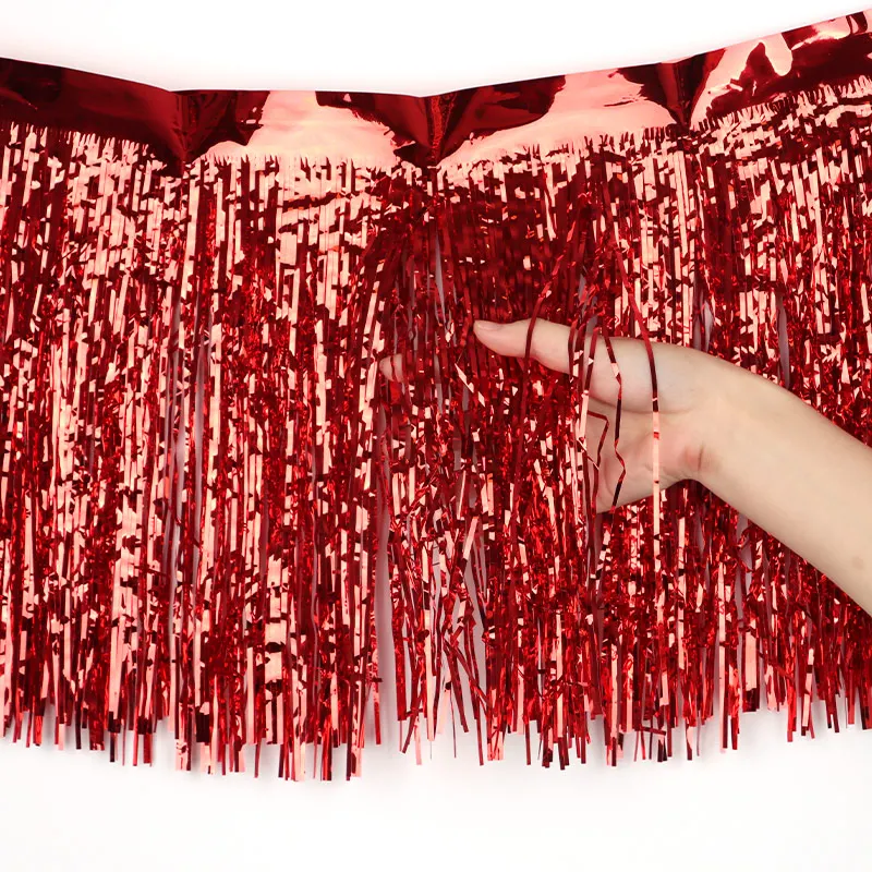 

(3M/roll)Width 29.6Cm Rainsilk Flag Party Atmosphere Decoration Festival Celebration Floral Design Diy Cheerleading Team