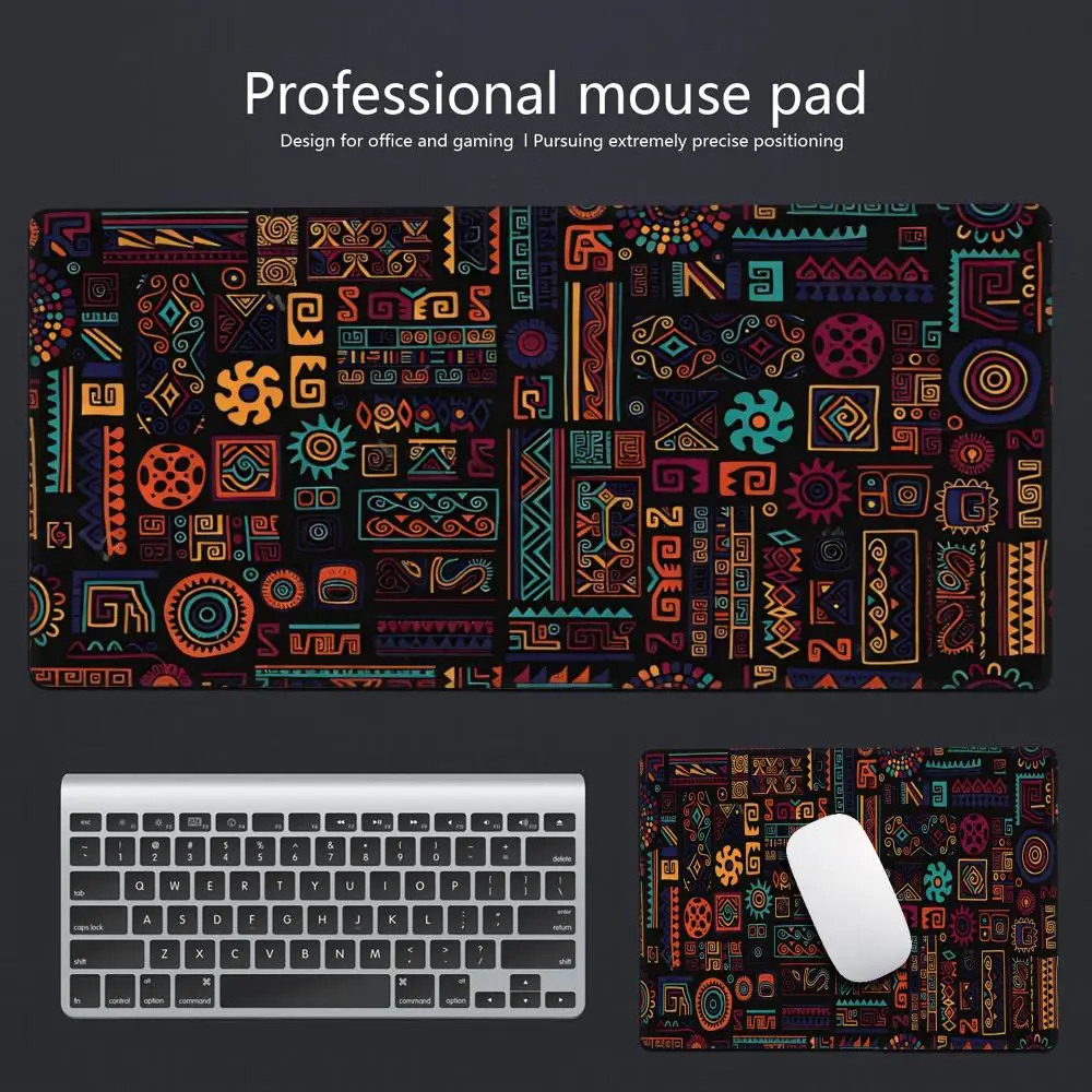 

HYBXAXC HD Printing Mouse Pad Street Graffiti Art Gaming overlock Mousepad Computer Rubber accessories Keyboard Desk mat