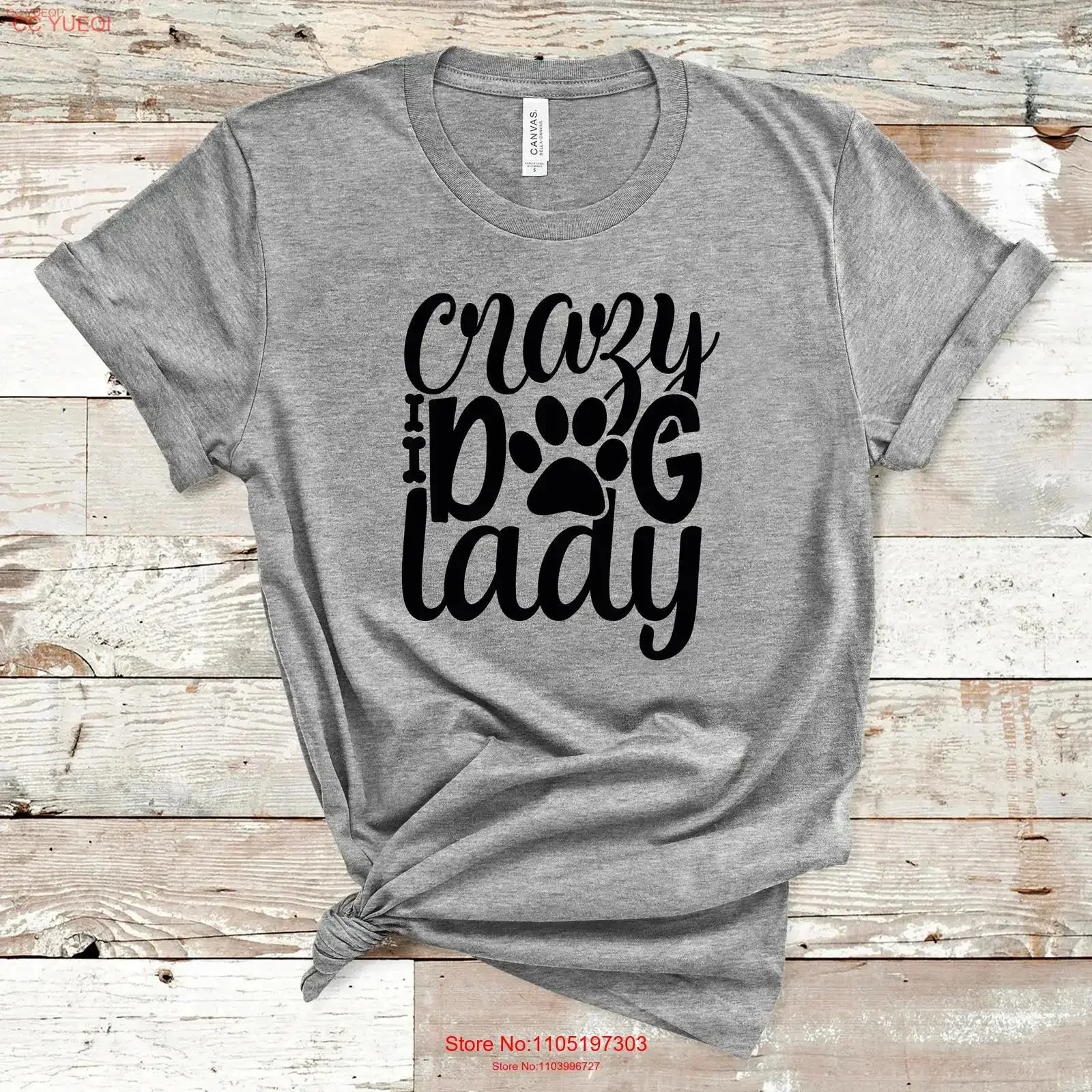 

Женская футболка Crazy Dog Lover Paw PrinT Lovers Animal Милая винтажная стираная дизайнерская одежда Повседневная удобная универсальная