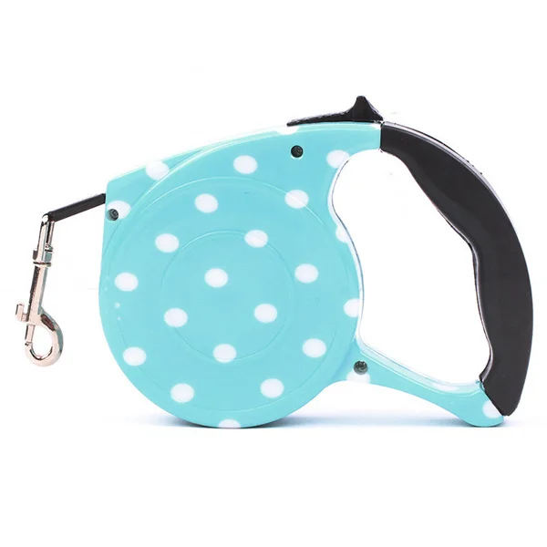 

Retractable Dog Lead 3-5M 1Cm Wide 20-45Kg Tension One Button Lock Comfortable Ergonomic Handle Reflective Cord Daily