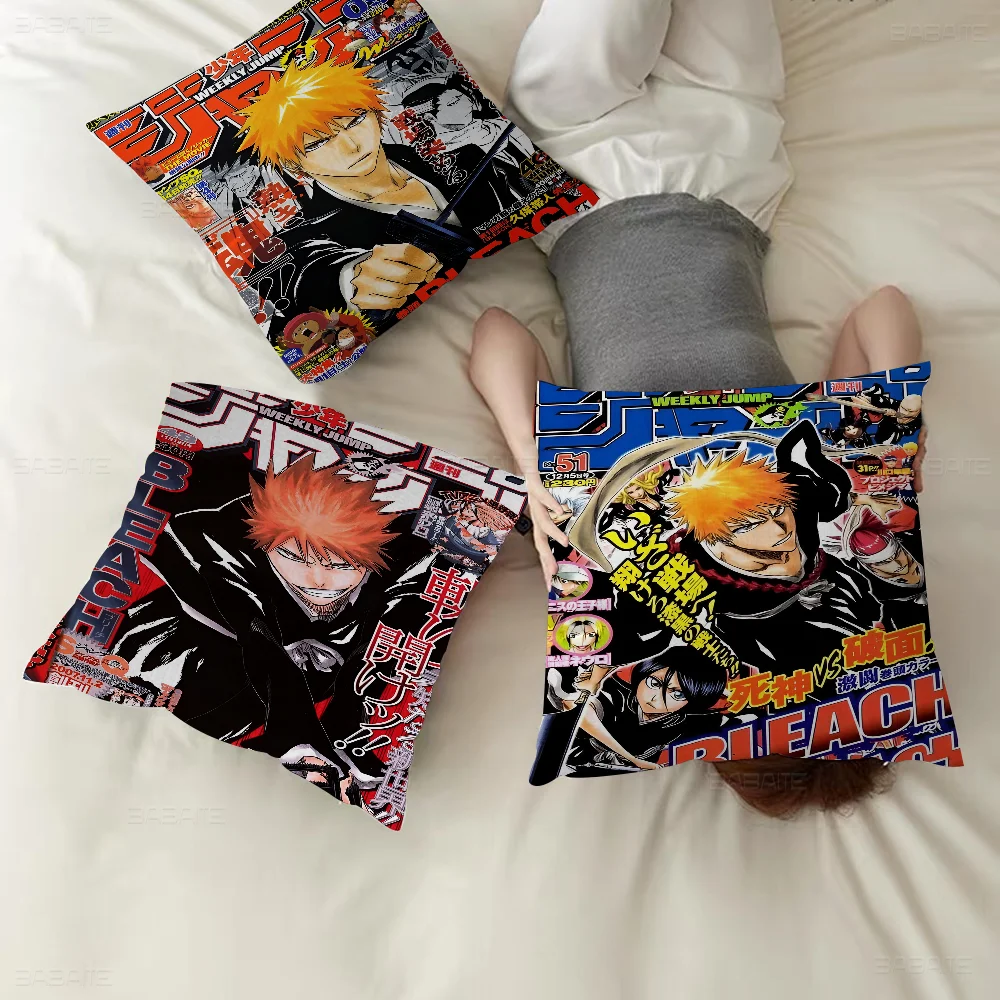 

Hot Anime BLEACH Movie Cushion Cover 30x50 Polyester Sofa Cushions Decorative Throw Pillows Home Decoration Pillowcover