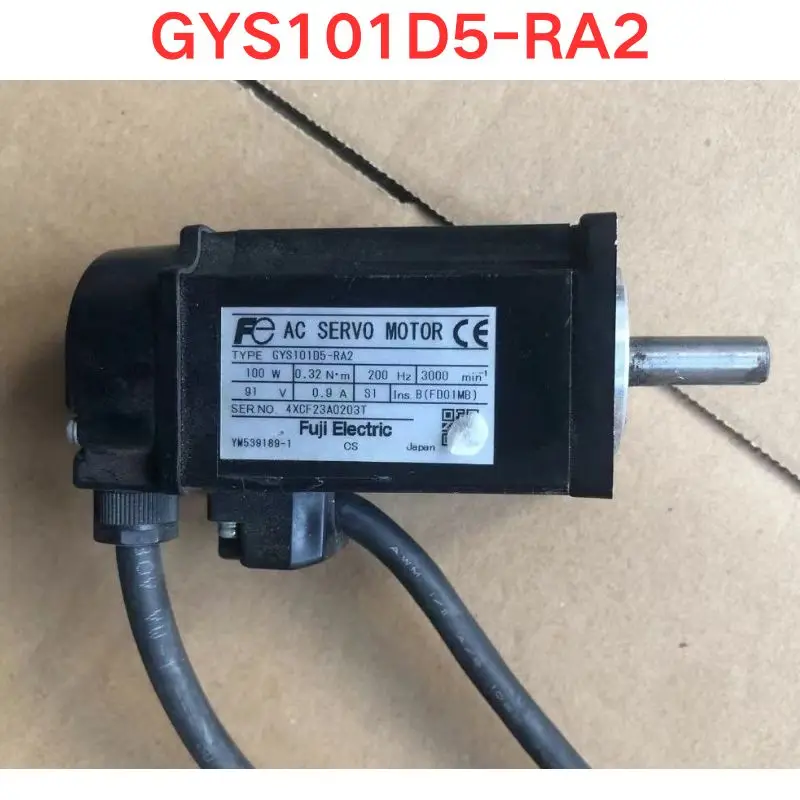 

Used GYS101D5-RA2 servo motor Function check OK