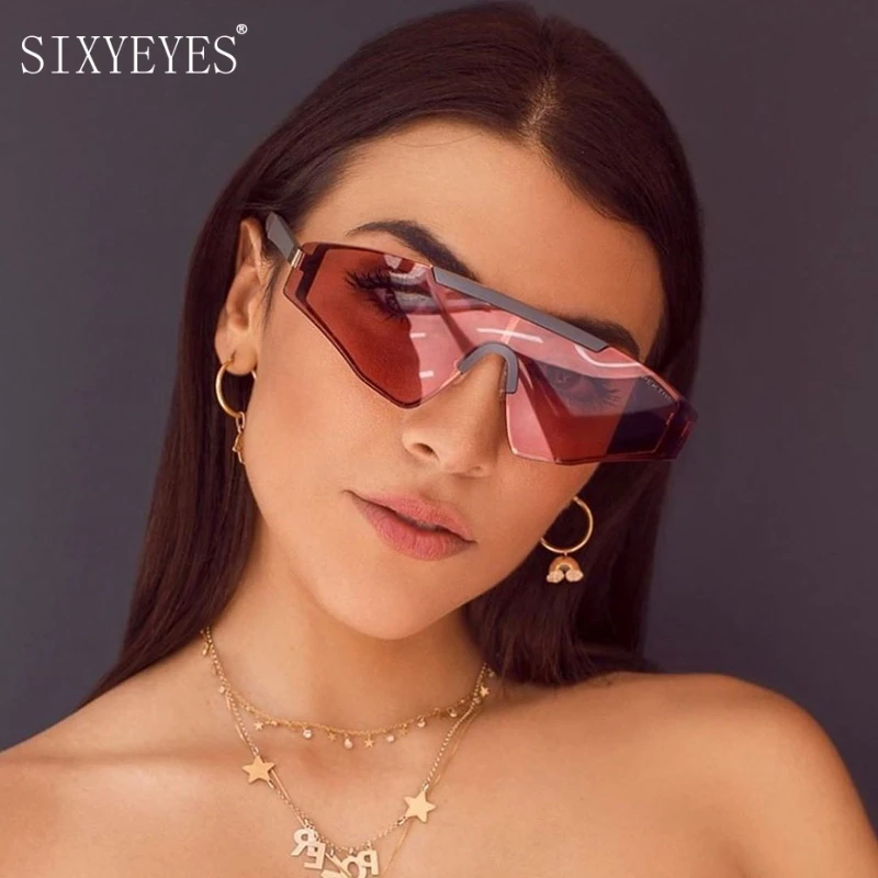 Fashion Rimless Sunglasses Goggles Women Vintage Cat Eye Sun Glasses Men 2024 Retro Shades UV400 Eyewear Oculos De Sol Feminino