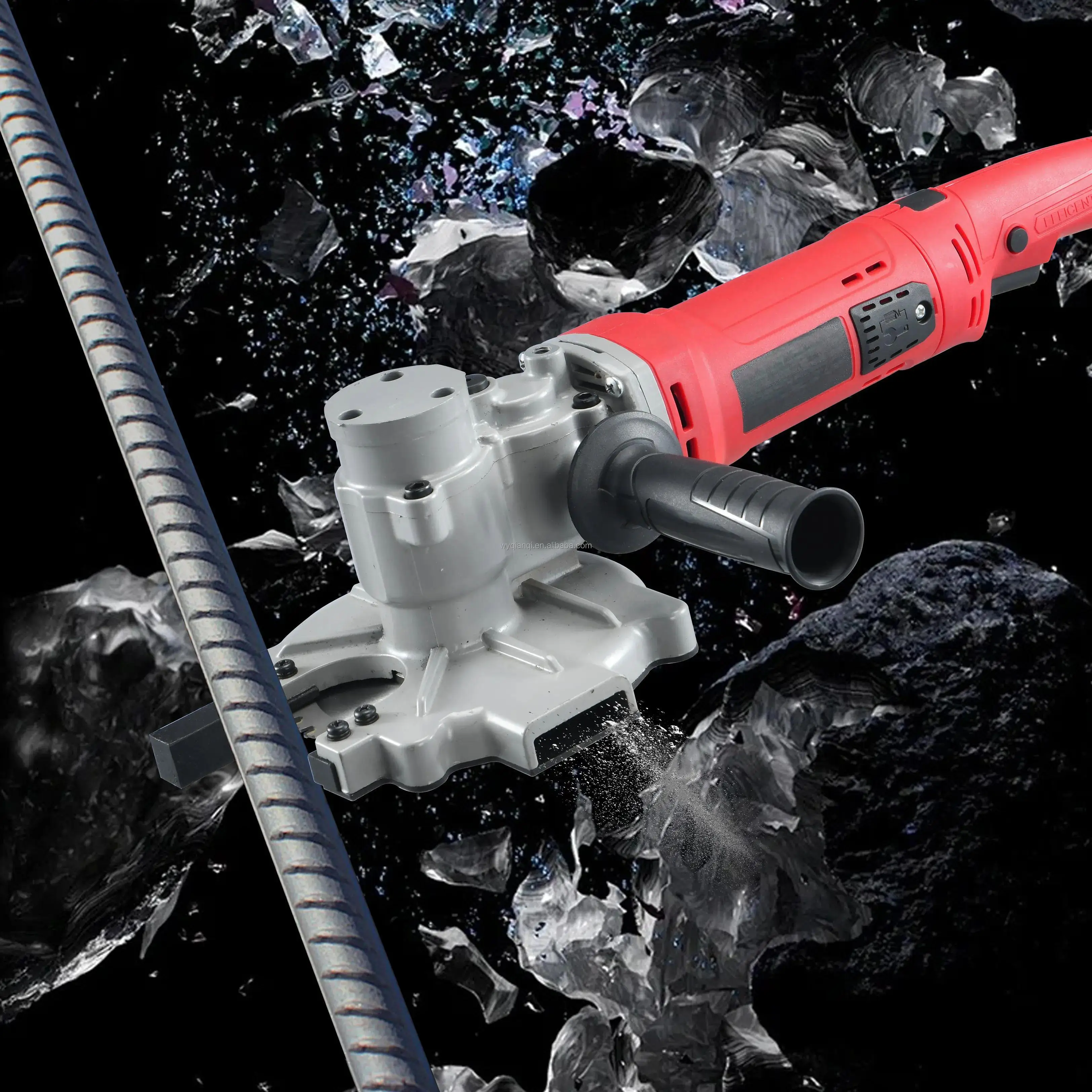 140mm Handheld Cutting Machine 1200W 2000RPM Cold Cutting Saw for Iron bar Metal Industrial Metal  Chop Saw