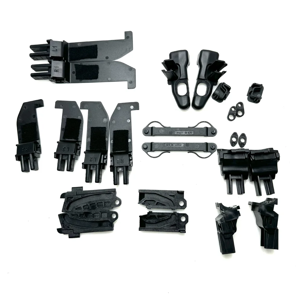 

Upgraded Soft Top Roof Repair Slider Clip Hood Parts Black For Fiat 500C 500 Convertible Kit UK 24 Pcs car accessories 9099898