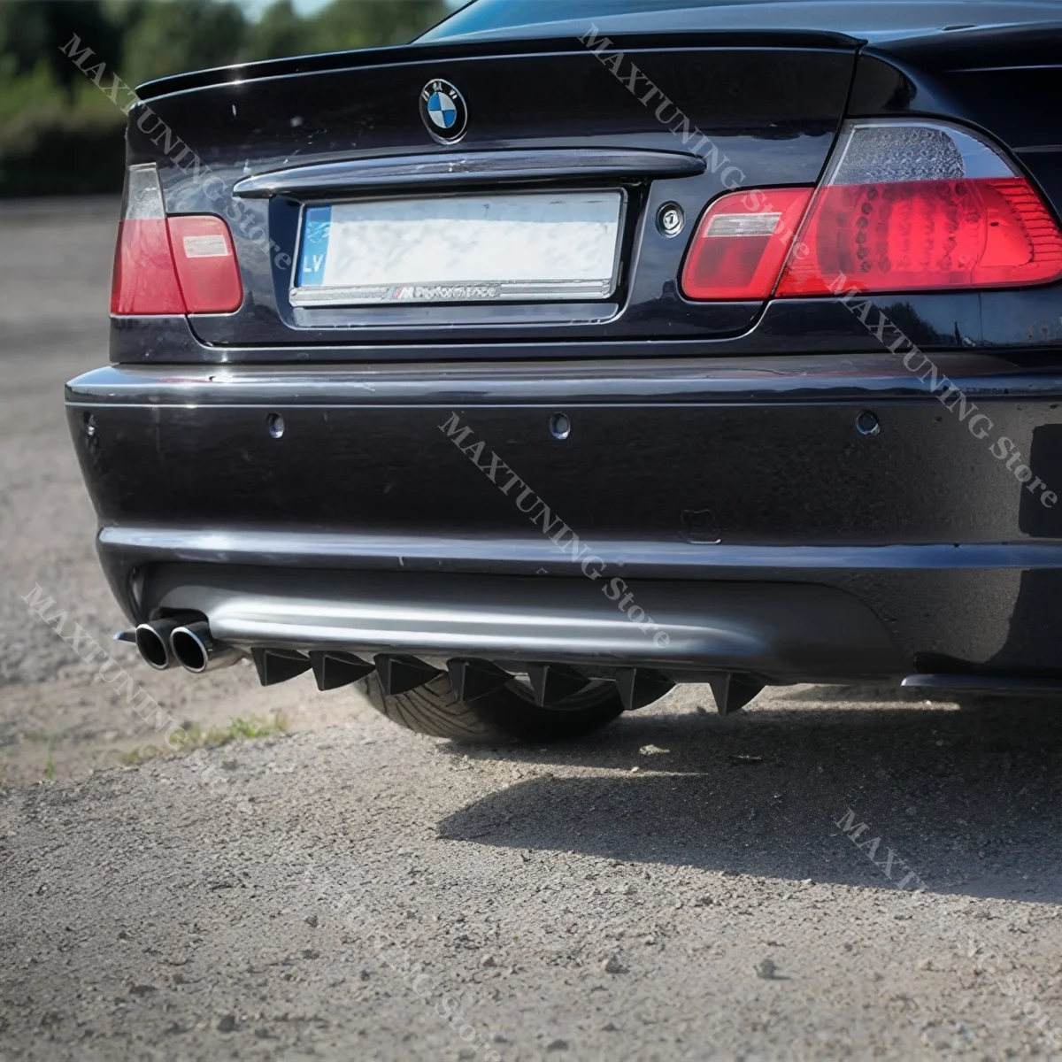 

Rear Bumper Splitter for BMW 3 Series E46 M Tech 320i 320ci 325i 325ci 330i 330ci 1998-2006 M Sport Diffuser Aero Kits Valence