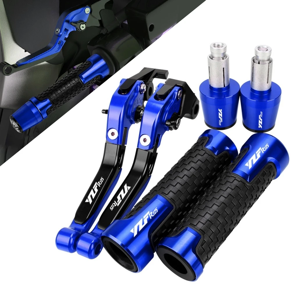 

For YAMAHA YZFR15 YZF R15 YZF-R15 2008-2023 Motorcycle Accessories Extendable Adjustable Brake Clutch Levers Handlebar Grip Ends