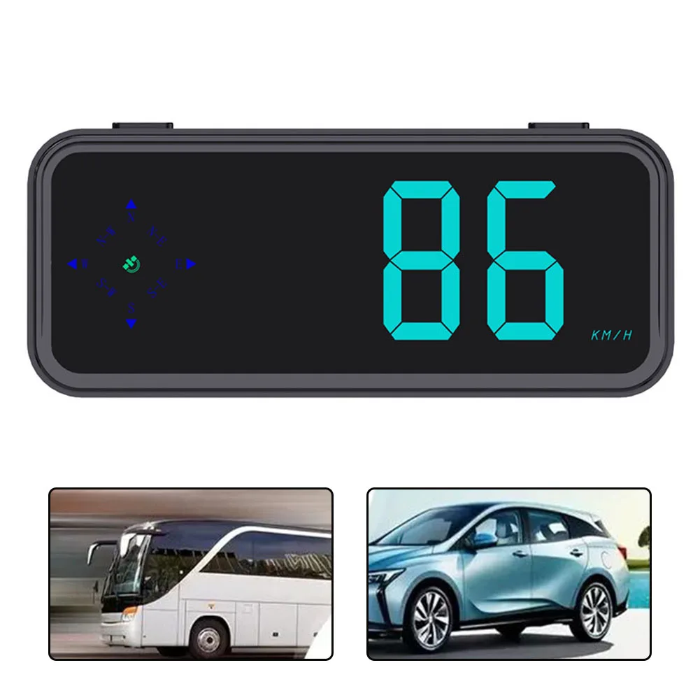 Car Instrument Integrated Compass Car HUD Speedometer Accurate for gps Positioning Easy To Read for information Driving