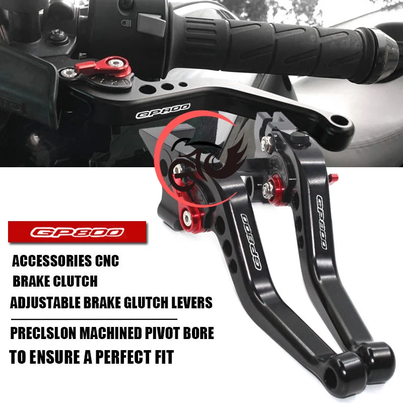 

For GILERA GP800 GP 800 2007 2008 2009 Motorcycle Accessories CNC Aluminum Short Brake Levers