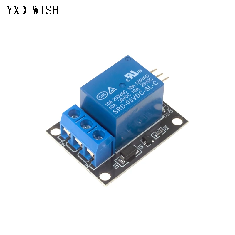 10pcs KY-019 5V One 1 Channel Relay Module Board Shield For PIC AVR DSP ARM For Arduino 1 Way Relays