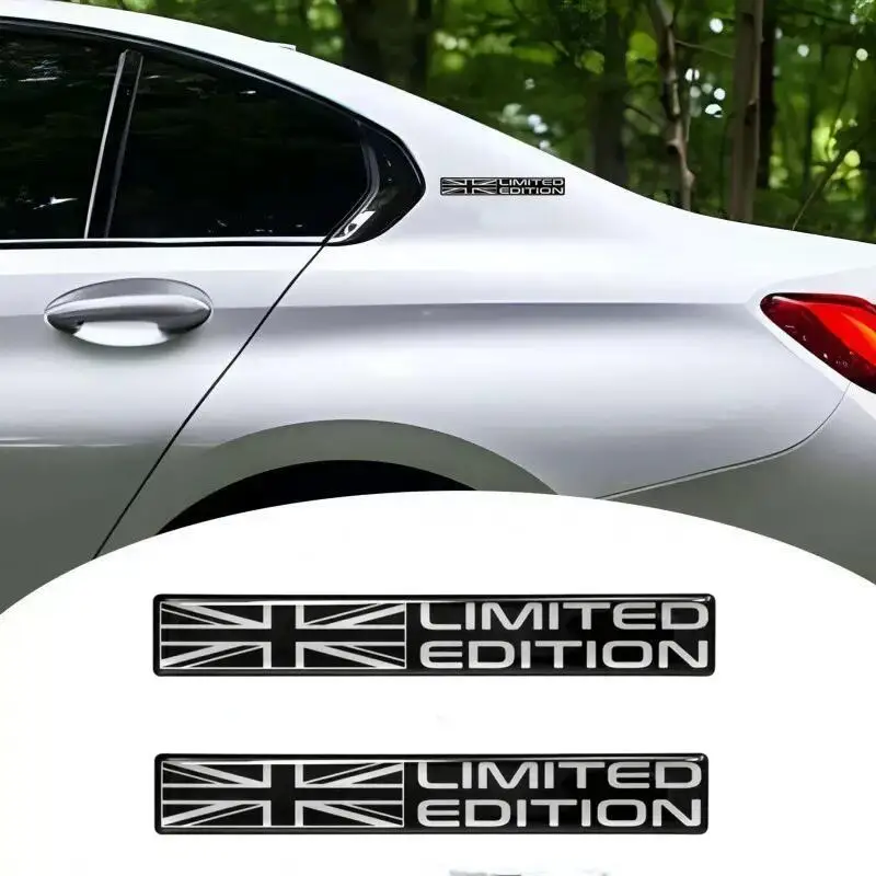 AliExpress Black Union Jack Limited Edition UK GB Flag Limited Edition Car Stickers United Kingdom Decals for Truck Car Motorcycle Bike
