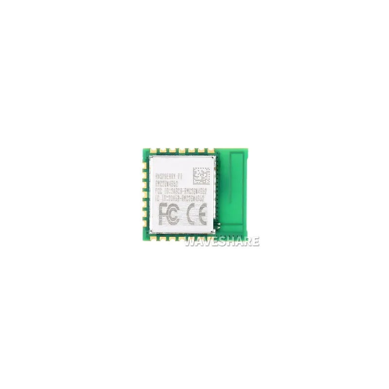 Official Raspberry Pi Radio Module 2, Supports 1 × 1 Single-band 2.4GHz Wi-Fi 4 (802.11n) And Bluetooth 5.2, Onboard 2.4GHz