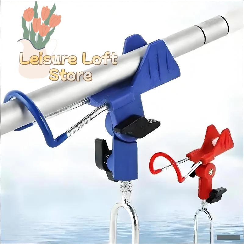 Fishing Rod Holder 360° Adjustable Heavy Duty Foldable Portable Stand Weather Resistant for All Season Fishing Use