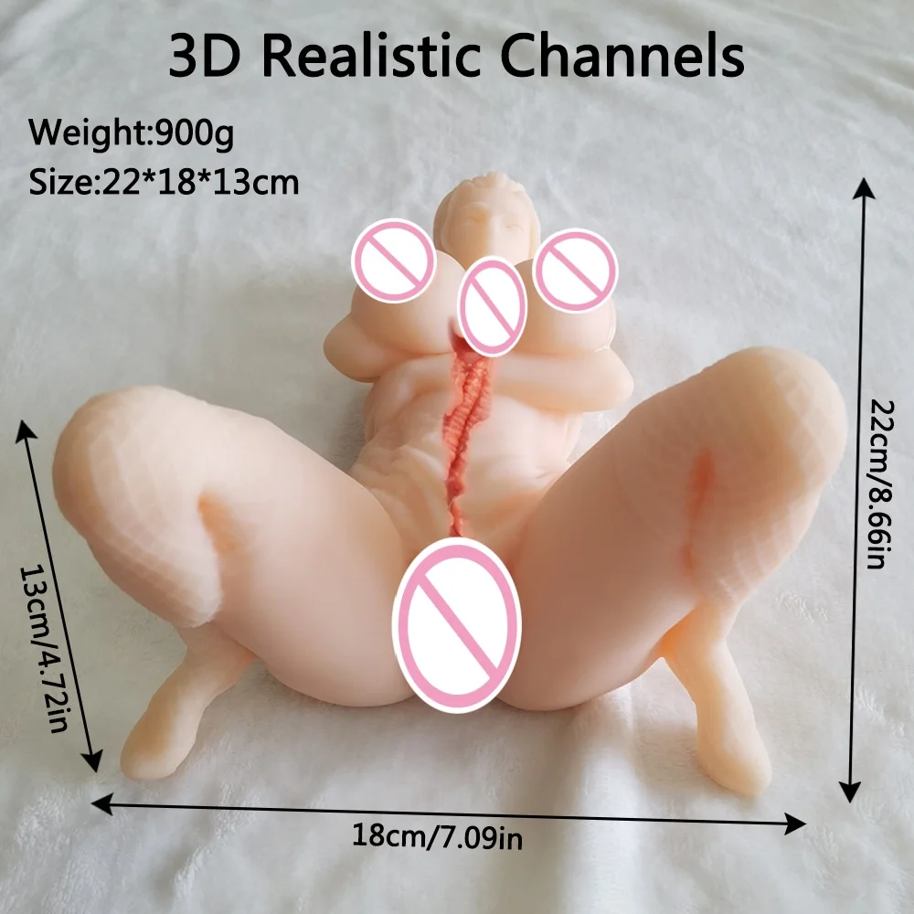 Sex Doll Male Masturbator Sex Toys for Men Pocket Pussy Realistic Butt Male Stroker Adult Male Sex Toys for Men Female doll 900g