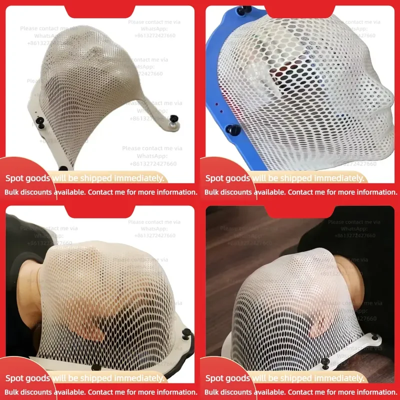 Thermoplastic S Type Radiotherapy Mask for Cancer Oncology Radiation Fixation Head Therapy Immobilization CE ISO13485